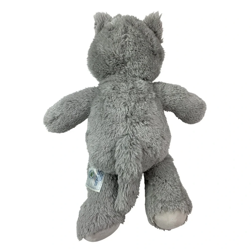 Build A Bear BAB Gray & Pink‎ Kitty Cat Whiskers & Eyelashes 17
